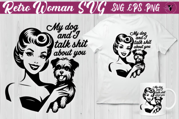 Woman SVG Bundle Housewife - Image 3