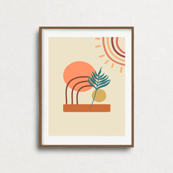 Art Set of 10 Prints Modern - Image 4