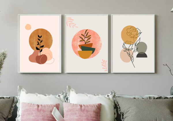 Art Set of 10 Prints Modern - Image 3