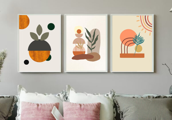 Art Set of 10 Prints Modern - Image 2