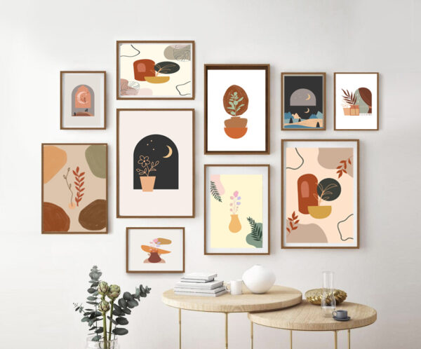 Printable Wall Art Set of 10 Prints