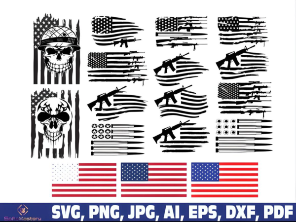 Flag Svg, Usa Flag Svg - Image 2