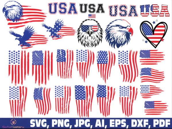 Flag Svg, Usa Flag Svg - Image 3