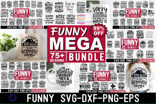 Funny T-shirt MEGA Bundle