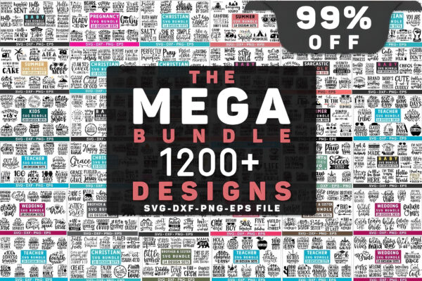 The Mega SVG Bundle