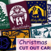 Christmas Cut out Card Bundle - Image 3