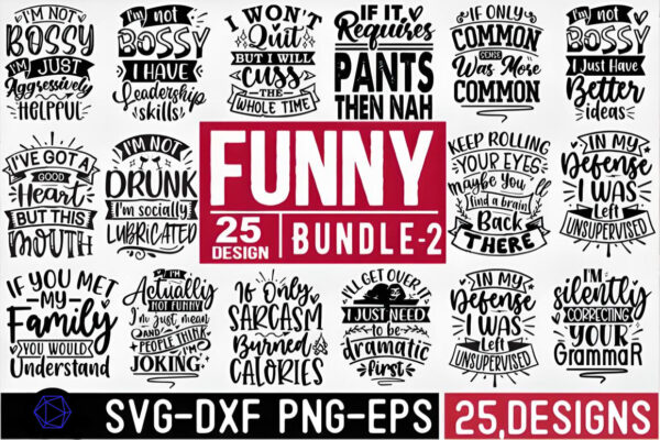 Funny T-shirt MEGA Bundle - Image 4